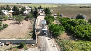 Büyükşehir Yolları Yeniliyor, Suruç Kırsalı Rahat Bir Nefes Alıyor