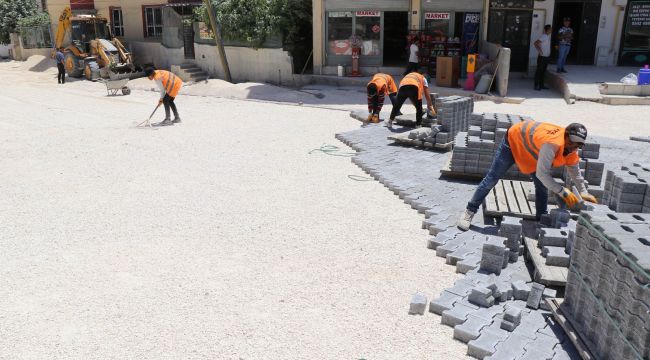 Haliliye Belediyesi'nden Ahmet Yesevi Mahallesi'nde Konforlu Ulaşım Hamlesi
