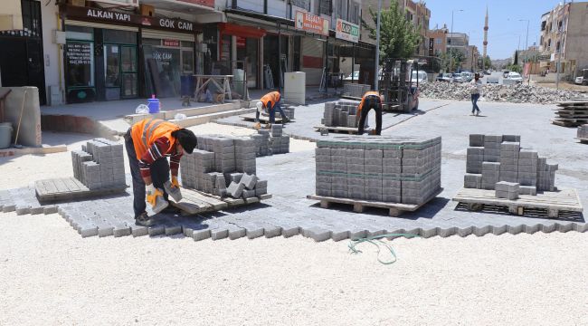 Haliliye Belediyesi'nden Ahmet Yesevi Mahallesi’nde Konforlu Ulaşım Hamlesi