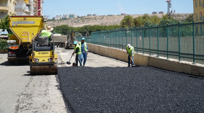 Haliliye Belediyesi'nden Üç Mahalleye Asfalt Hizmeti