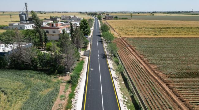 Karayolları Standardında Yapılan Eski Harran Yolunu 52 Kırsal Mahalle Kullanacak