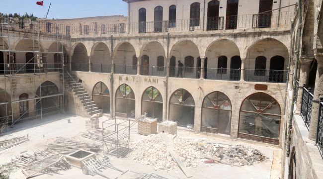 Şanlıurfa Büyükşehir Belediyesi’nden Tarihi Adım: Barutçu Hanı Yeniden Hayat Buluyor