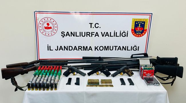 Şanlıurfa’da Silah ve Mühimmat Kaçakçılığına Ağır Darbe!