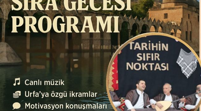 Şanlıurfa’da YKS Öncesi Gençlere Moral Ve Motivasyon Gecesi
