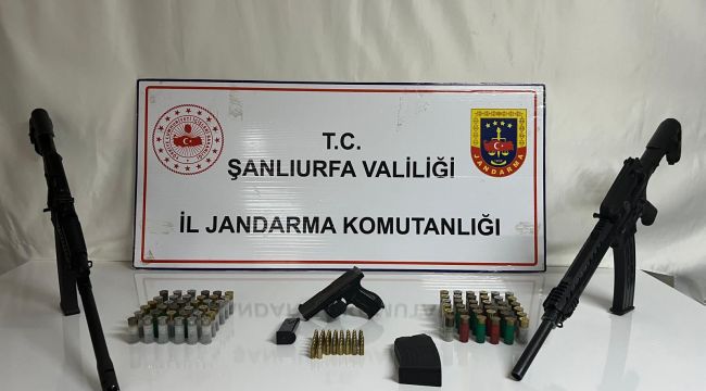 Şanlıurfa Jandarmasından Ruhsatsız Silah Operasyonu: 5 Gözaltı