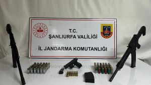 Şanlıurfa Jandarmasından Ruhsatsız Silah Operasyonu: 5 Gözaltı