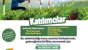 Suruç Çiftçilerinden Adalet Çağrısı: 13 Haziran’da Hepimiz Oradayız!