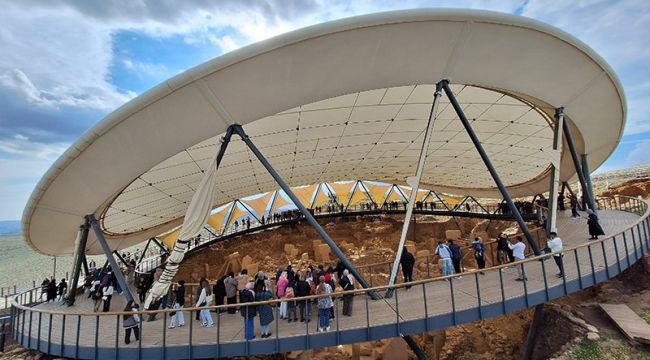 Tarihin başlangıç noktası Göbeklitepe, Ziyaretçi akınına uğradı!