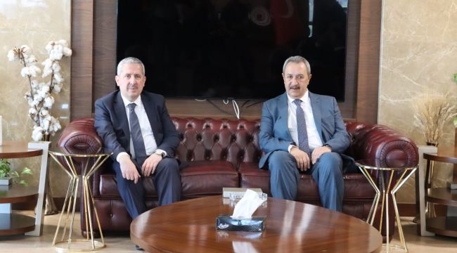 Ticaret Bakan Yardımcısı Mahmut Gürcan’dan Başkanı Kaya’ya Taziye Ziyareti