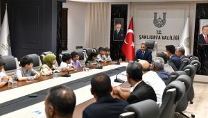 Vali Şıldak, Şanlıurfa’nın Gururu Öğrencilerle Buluştu