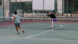 15 Temmuz Demokrasi Ve Zafer Bayramı Tenis Turnuvası Başladı