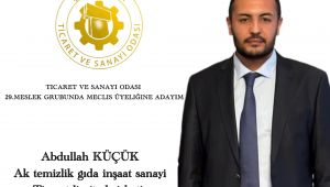 Abdullah Küçük, ŞUTSO Meclis Üyeliğine Adaylığını Açıkladı: 