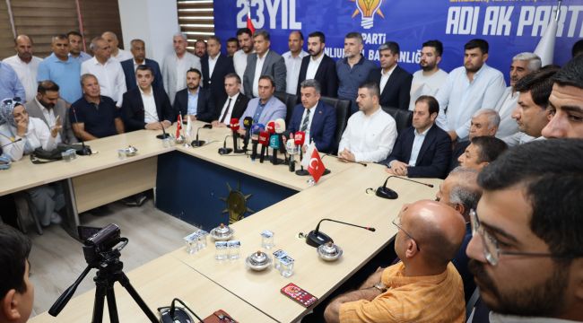 AK Parti Şanlıurfa Teşkilatı, 32. İstişare ve Değerlendirme Toplantısını Gerçekleştirdi