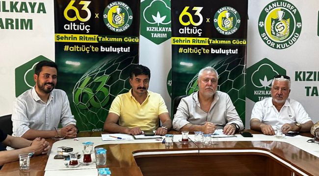 AltıÜç ve Şanlıurfaspor Güçlerini Birleştirdi: Kurumsal işbirliği protokolü imzalandı.