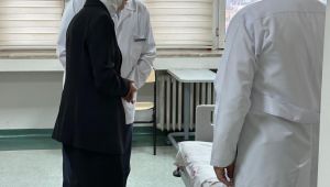  Bakan Göktaş’tan metan gazından zehirlenen askerlere ziyaret