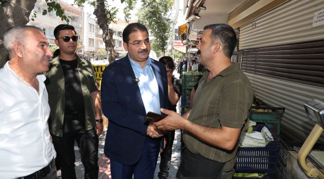 Başkan Canpolat, Devteyşti Mahallesi’nde Vatandaşla Buluştu