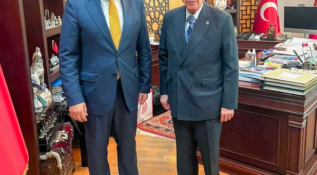 Başkan Gülpınar’dan Mhp Genel Başkanı Devlet Bahçeli’ye Ziyaret