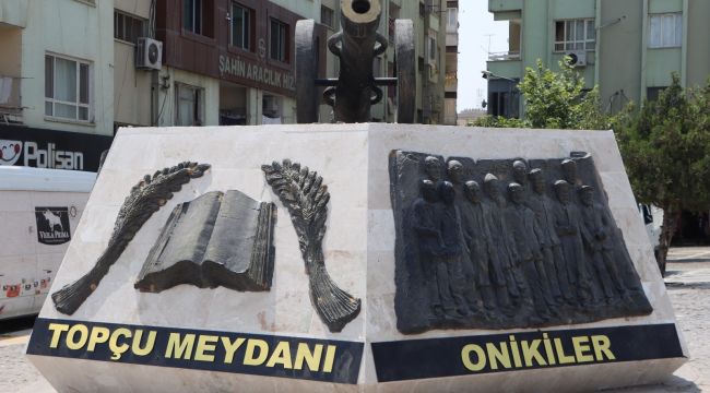 Büyükşehir Belediyesi’nden Topçu Ve Rabia Meydanları’na Estetik Dokunuş