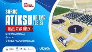 Büyükşehir’den Suruç’a 427 Milyon TL’lik Dev Yatırım!