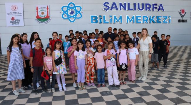 Büyükşehir’in Minik Kursiyerleri Bilimle Buluştu