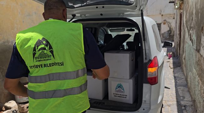 Eyyübiye’de 2000 Haneye Destek