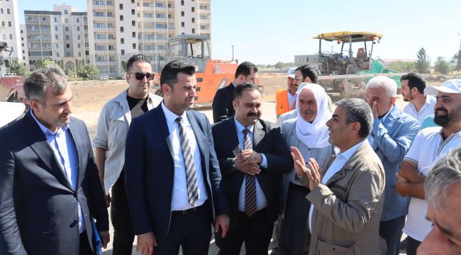 Genel Sekreter Beşikci, Viranşehir’de Yatırımları Yerinde İnceledi