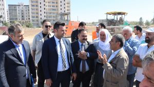 Genel Sekreter Beşikci, Viranşehir’de Yatırımları Yerinde İnceledi