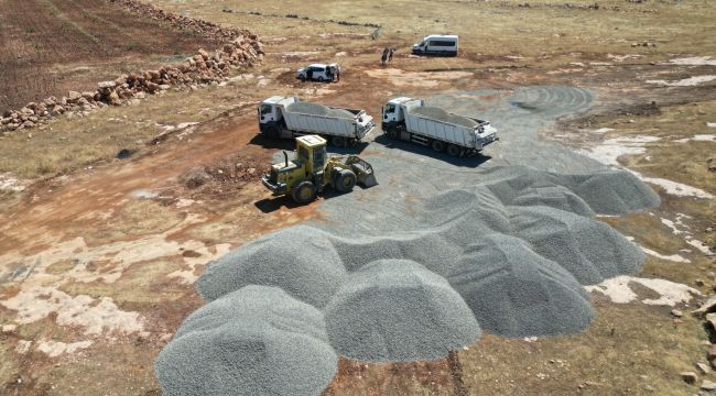 Halfeti Kırsalında Bozuk Yollar Gidiyor, Konforlu Yollar Geliyor
