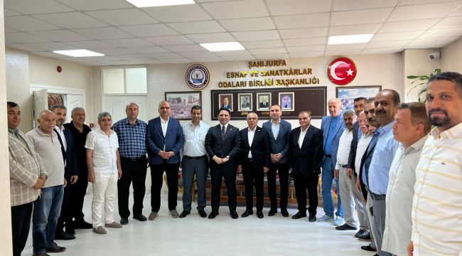 Haliliye Kaymakamı Şahin, Lokantacı ve Tatlıcı Esnaflarıyla Buluştu
