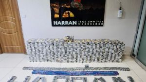 Harran'da Kaçak Sigara Operasyonu: 4.134 Paket Ele Geçirildi