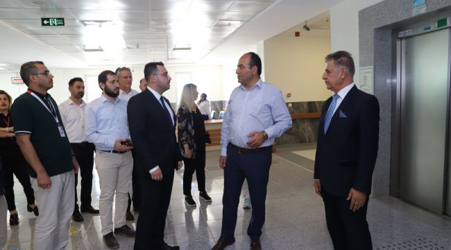  İl Sağlık Müdürü Dr. Erhan Berk’ten Siverek ve Hilvan’a Yerinde Denetim