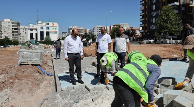 Karaköprü Yeni Parklarla Yeşilleniyor