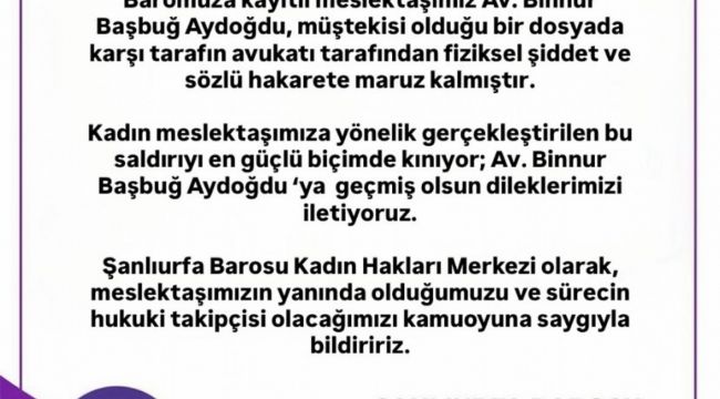 Şanlıurfa Adliyesi'nde Avukatlar Arasında Gerilim: İddialar, Yalanlamalar ve Baro Açıklamaları Çatıştı
