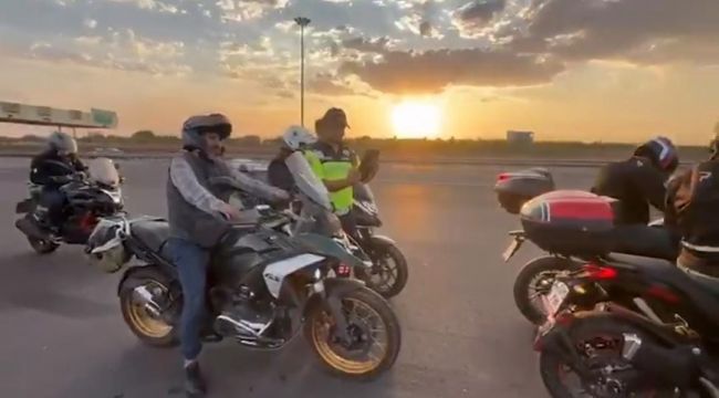 Şanlıurfa’da Jandarma Ekiplerinden Motosiklet Denetimi