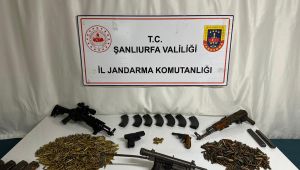 Şanlıurfa'da Ruhsatsız Silah Operasyonu: Çok Sayıda Silah ve Mühimmat Ele Geçirildi