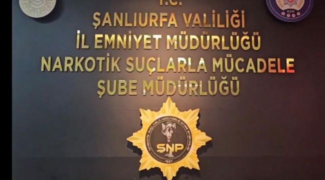 Şanlıurfa'da Uyuşturucu Satıcılarına Geçit Yok