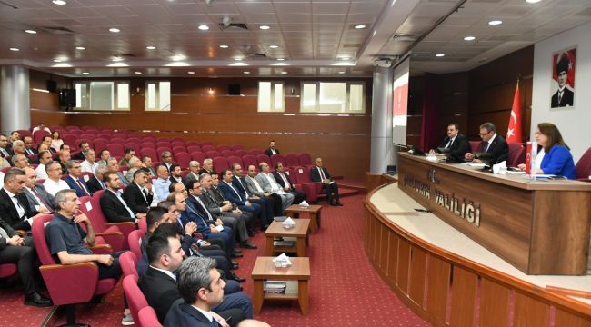 Şanlıurfa İl Koordinasyon Kurulu Toplantısı Gerçekleştirildi