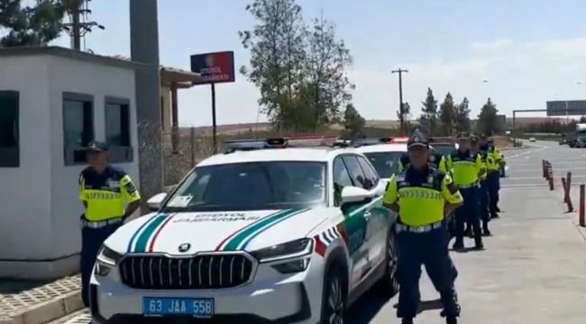 Şanlıurfa Otoyol Jandarma Ekiplerinden Trafik Güvenliği Denetimi