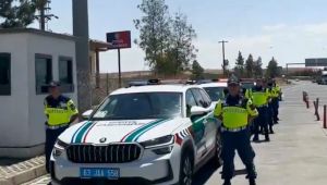 Şanlıurfa Otoyol Jandarma Ekiplerinden Trafik Güvenliği Denetimi