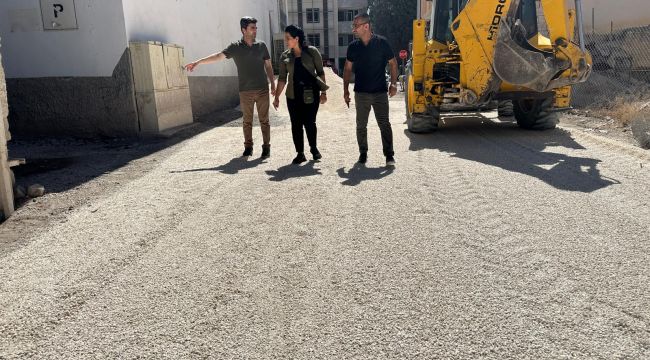 Suruç’ta Üstyapı Çalışmaları Devam Ediyor: Üç Sokakta Parke Taşı Döşeniyor