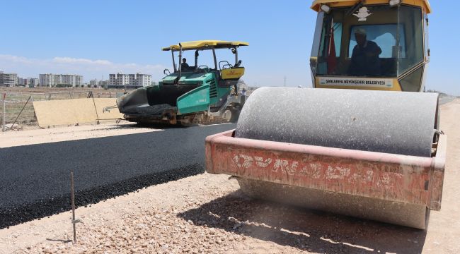 Viranşehir Çevre Yolu Asfaltla Buluşuyor