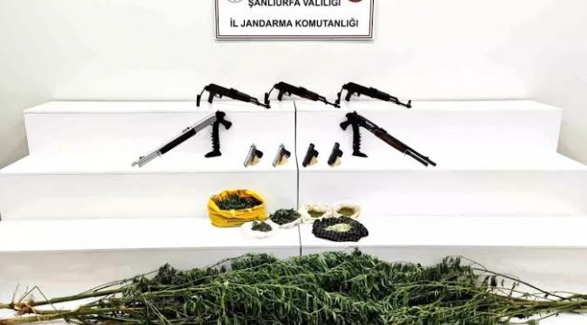Viranşehir’de Uyuşturucu ve Silah Operasyonu: 2 Tutuklama
