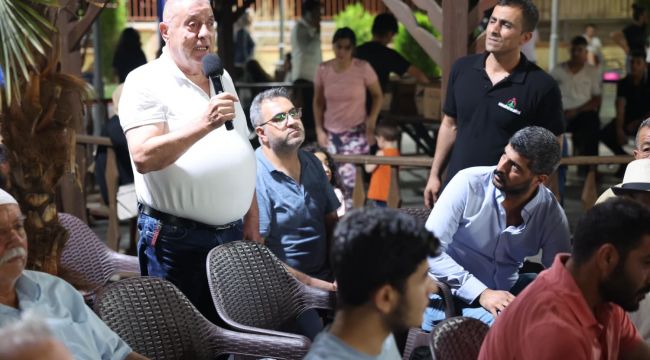 Başkan Nihat Çiftçi Atakent'te Vatandaşlarla Buluştu