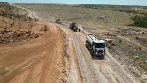 Büyükşehir, 39 KM’lik Grup Yolu İçin Asfalt Hazırlıklarını Hızlandırdı