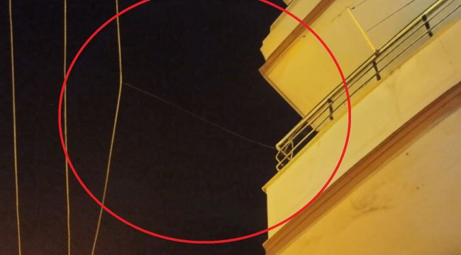 Elektrik Hattına Kanca Atan Şahıs Mahalleyi Elektriksiz Bıraktı!