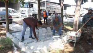 Evren Sanayi Sitesi’nde Park Çalışmaları Başladı