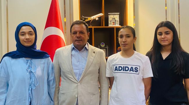 Güneşin Çocukları Spor Kulübü’nden ŞUTSO Başkanı Mehmet Doğan Yetim’e Ziyaret