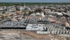 Harran Yeni Devlet Hastanesi'nde İnşaat Çalışmaları Hızla Devam Ediyor