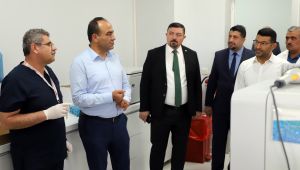 İl Sağlık Müdürü Dr. Erhan Berk’ten Haliliye Ağız ve Diş Sağlığı Hastanesine İnceleme Ziyareti