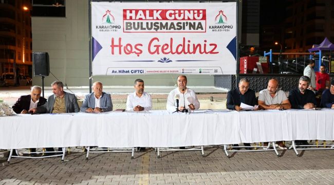 Karaköprü’de Ortak Akıl Buluşmaları Sürüyor